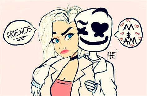 Marshmello And Annie Marie Friendz By Hedieh On Newgrounds