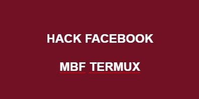 Cara hack akun fb menggunakan termux bisa dilakukan dengan mudah. Tutorial Cara Hack FB Menggunakan MBF Di Termux - Wakil Ilmu