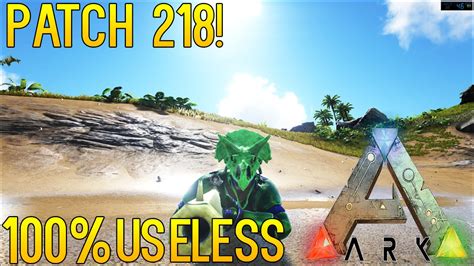ARK SURVIVAL EVOLVED PATCH TRANQ DARTS USELESS YouTube