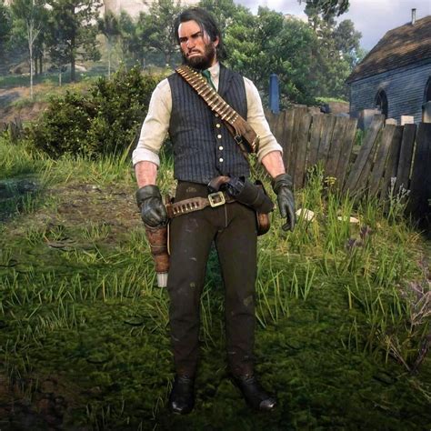 Recreated The Rdr1 Cover Art Outfit In Red Dead Online Reddeadfashion
