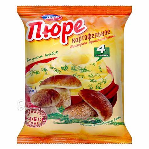 Диета 5 пюре картофельное Пюре картофельное "Мира" со вкусом грибов, 100 г от 0 ТМТ Пюре картофельное "Мира" со вкусом грибов, 100 г от 0 ТМТ Диета 5 пюре картофельное