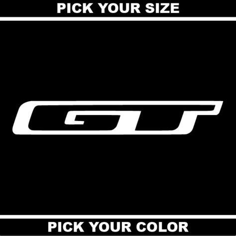 Gt Bicycles Vinyl Stickerdecal Bmxracingfreestyle Mountainrace