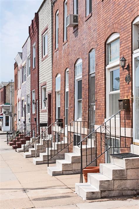 Then And Now Homes Row House Historic Baltimore City House