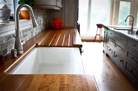 A fresh look for your butcher block countertop doesn't haven't to involve the headache of extensive sanding to rejuvenate the surface. Canadian Butcher Block Company: Gallery