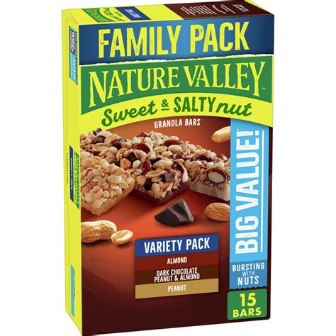 Nature Valley Sweet And Salty Nut Granola Bars Variety Pack 15ct