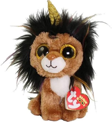 Ty Beanie Boo Regular Ramsey Lion With Horn Minds Alive Toys Crafts