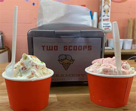 Two Scoops Parlor Pop Up Trae Scoops