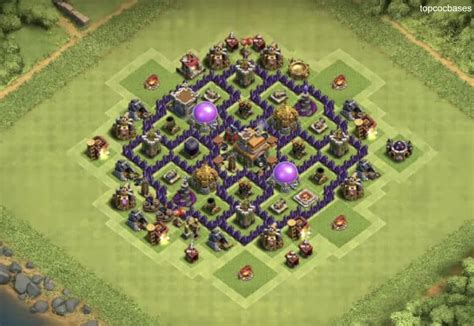 Top Town Hall 7 Th7 Trophy Bases 2020 Top Coc Bases