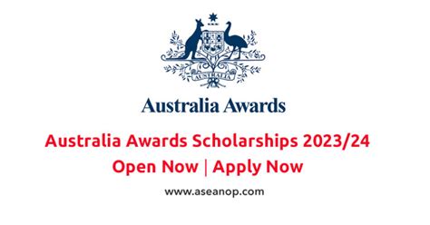 Australia Awards Scholarships 202324 Open Now Asean Scholarships