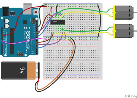 L293d Motor Driver Pinout Datasheet Arduino Connections 53 Off