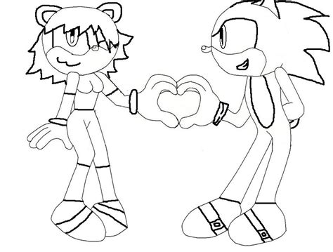 You are able to download these image, click on download image and save image to your computer system. Haylee And Sonic coloring page by Makenzie-The-Fox on DeviantArt