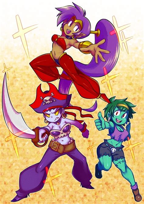 Shantae Rottytops Risky Boots Shantae Characters Shantae Franchise Игровой арт