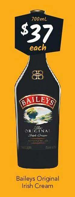 Baileys Original Irish Cream Offer At Cellarbrations