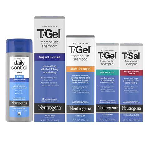 Neutrogena Tsal Therapeutic Scalp Shampoo For Scalp Build Up Control