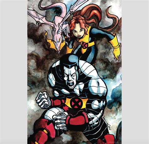 X Men Colossus And Kitty Colorworld By The Talented Erik Tiberius