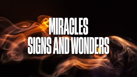 Miracle Monday Miracles Signs And Wonders Youtube