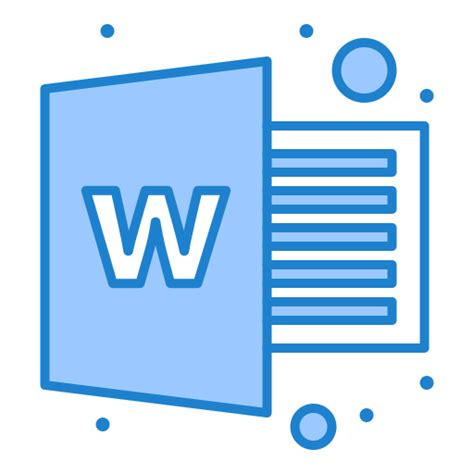 Microsoft Word Icon Free Download On Iconfinder