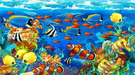 Tropical Fish Backgrounds ·① Wallpapertag