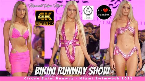 Sizzling K Bikini Fashion Show Cirone Swimwear Miami Swim Week