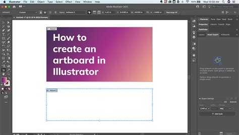 How To Create An Artboard In Adobe Illustrator Imagy