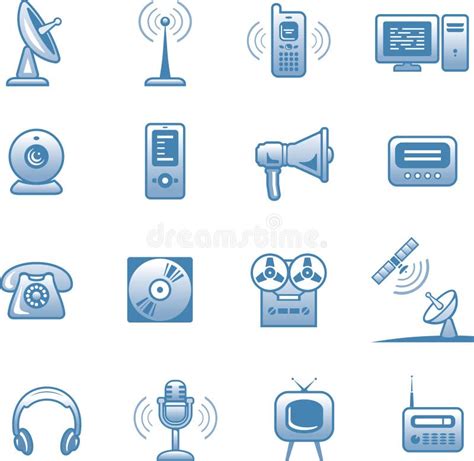 Vector Detailed Computer Parts Icon Set Part 3 Stock Vector
