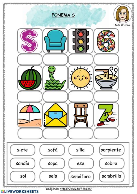 Atividade Com Fonema S