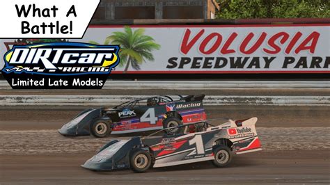 Iracing Volusia Dirt Limited Late Models What A Battle Youtube