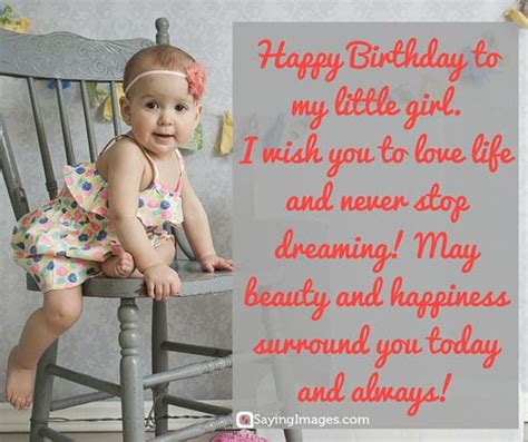 Little Girl Happy Birthday Baby Girl Quotes