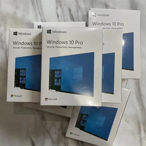 Microsoft Windows 10 Pro Professional 3264bit Usb Kit Package Sealed
