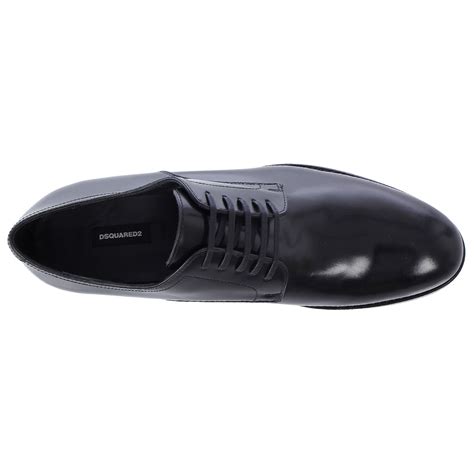 Dsquared2 Men 3 Cm Laced Up Shoe Laced Leather Shoes Glamood Outlet