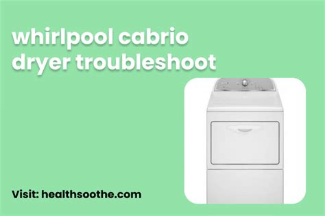 Pros And Cons Whirlpool Cabrio Dryer