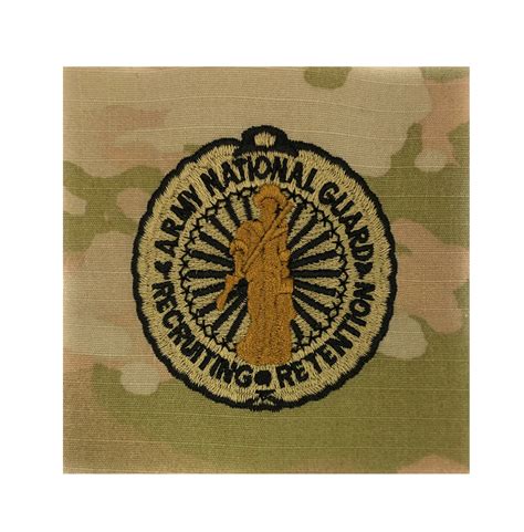 National Guard Recruiting Retention Ocp Senior Sew On Badge