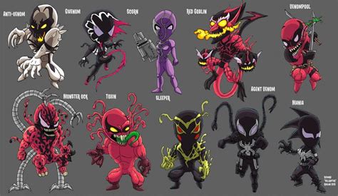 Chibi Symbiotes Second Batch By