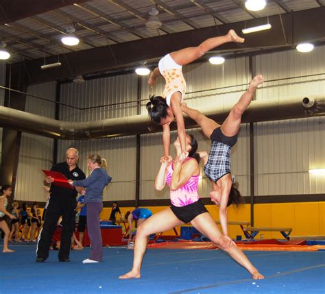 Oakville Gymnastics Club Acrobatic Gymnastics Team Day Of The Acro
