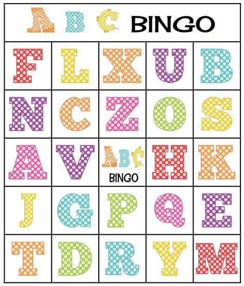 Bingo Do Alfabeto Portal Escola Bingo Alfabeto Ideias Para A Sala