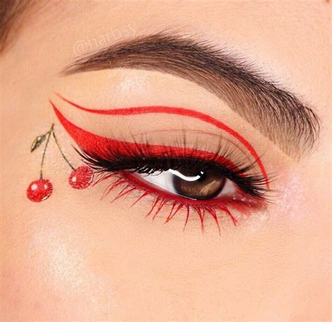 Cherry Make Up Eye Makeup Art Artistry Makeup Crazy Makeup