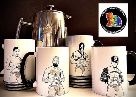 cups of joe bdsm hunks coffee mugs