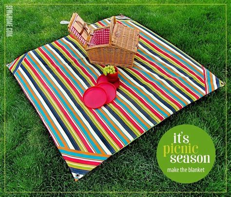 Picnic Blanket With Carry Wrap Picnic Blanket Blanket Picnic
