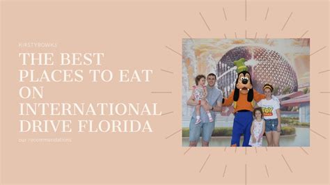 best places to eat on international drive florida - YouTube