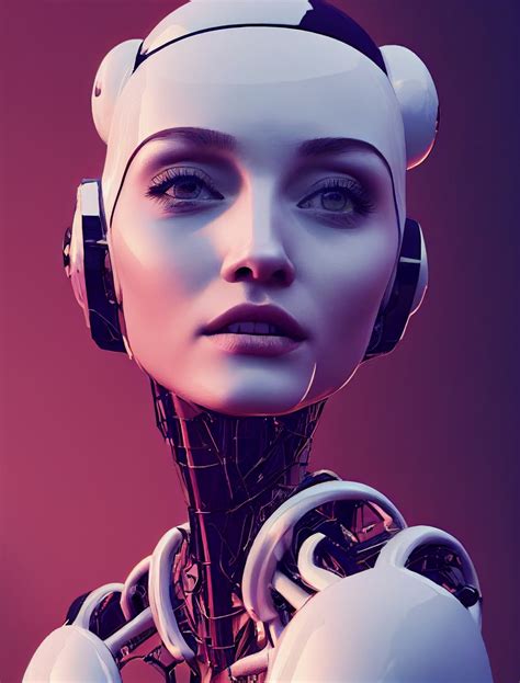 artstation pretty anime girl in real life built as a robot