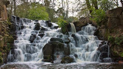 Rushing Waterfall