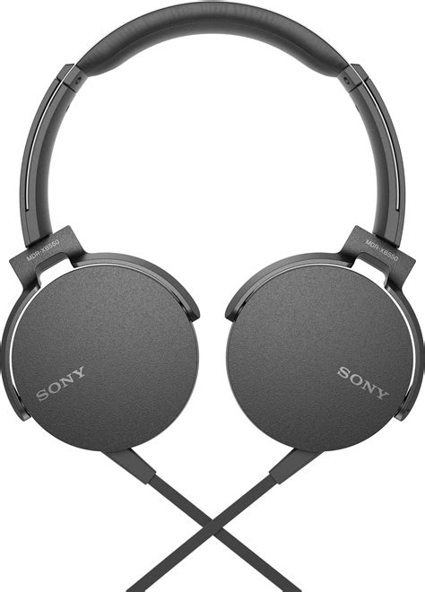 Best Buy Sony Xb550ap Extra Bass Wired On Ear Headphones Black
