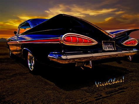 59 Chevy Impala Hardtop Photograph By Chas Sinklier Fine Art America