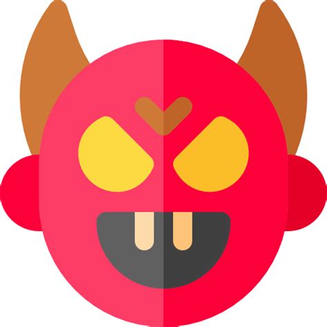 Devil Mask Basic Rounded Flat Icon