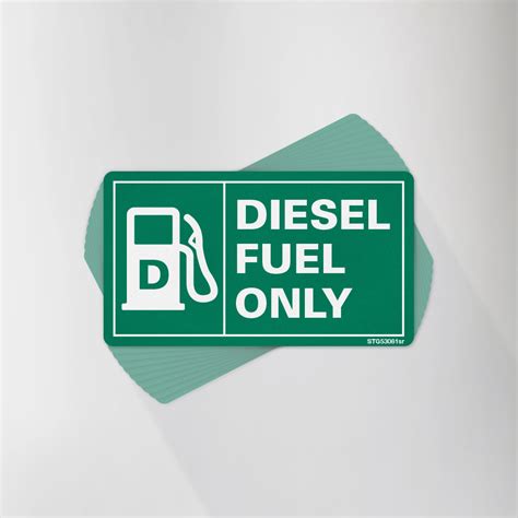 Diesel Fuel Only Decal Pack Seifert Transit Graphics