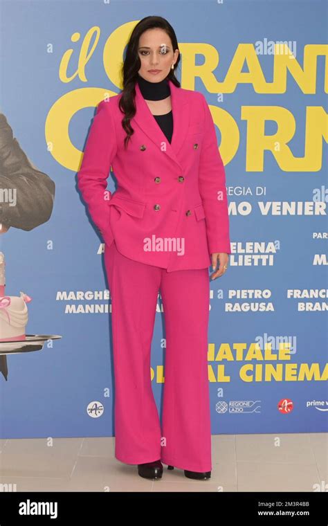 Margherita Mannino Attends At The Photocall Of The Movie Il Grande