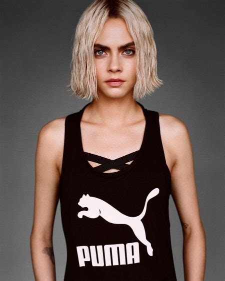 Cara Delevingne Puma Bodywear Ad Campaign