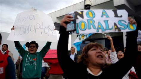 El Gobierno De Guatemala Ordena La Expulsión De La Cicig Bbc News Mundo