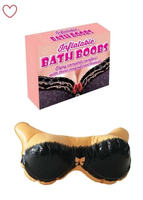 Inflatable Bath Boobs Pillow Breasts Novelty T Joke Ebay