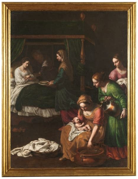 El Nacimiento De La Virgen Colección Museo Nacional Del Prado